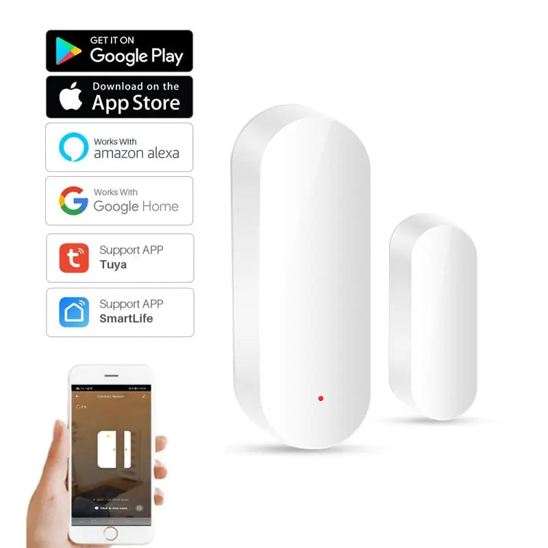 Tuya Smart WiFi Door Sensor with Alexa Compatibility