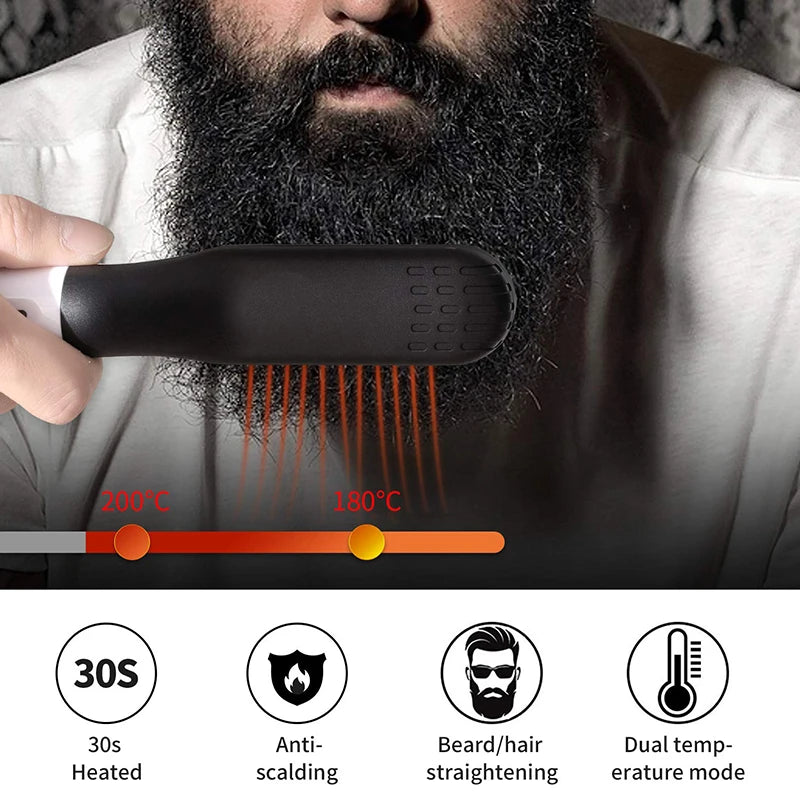 Brushy™ Electric Straightener Brush