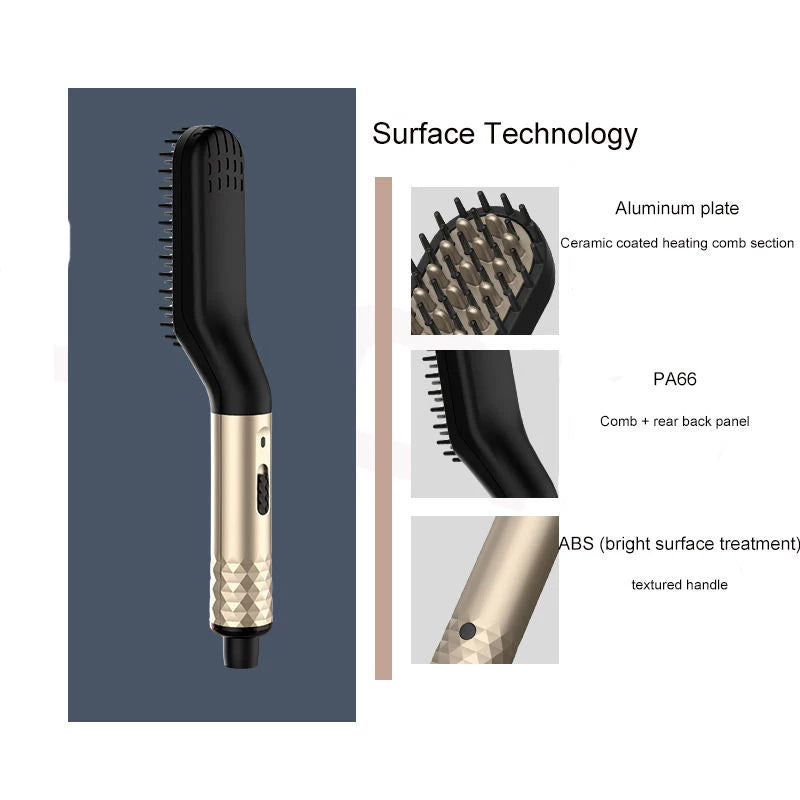 Brushy™ Electric Straightener Brush