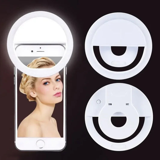 SelfieGlow USB Rechargeable Ring Light