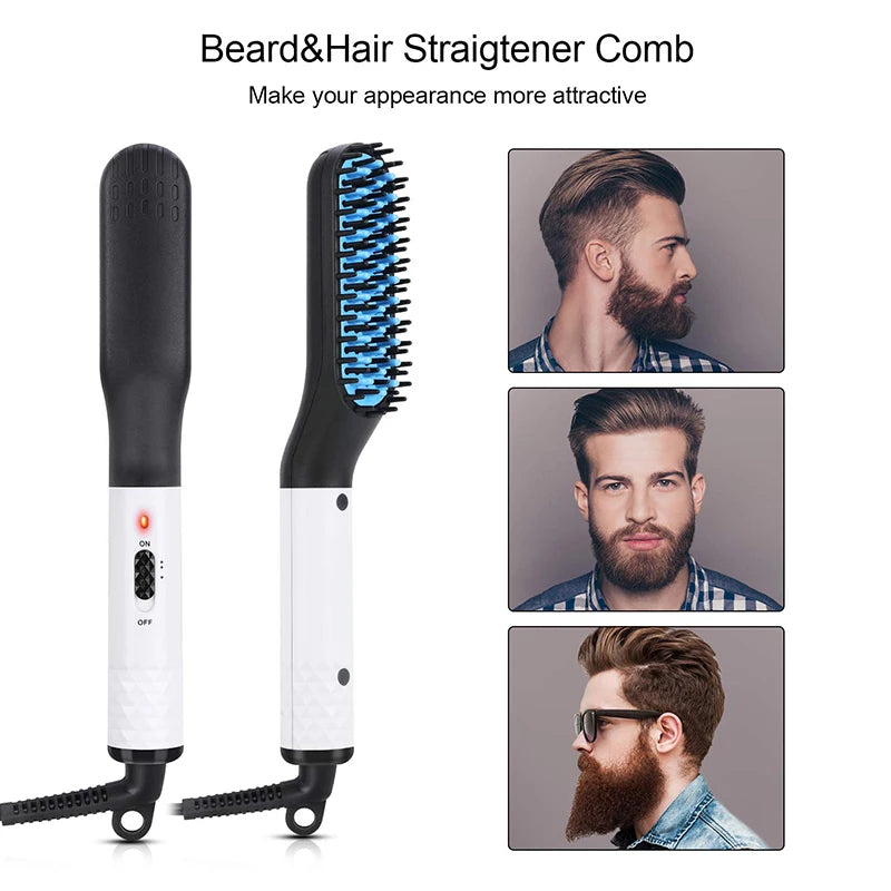 Brushy™ Electric Straightener Brush